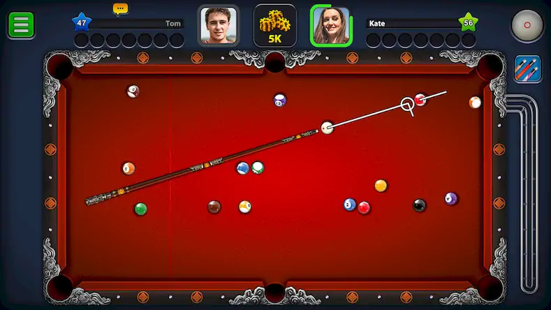 Скачать 8 Ball Pool [Взлом Бесконечные деньги и МОД Меню] версия 0.1.5 на Андроид