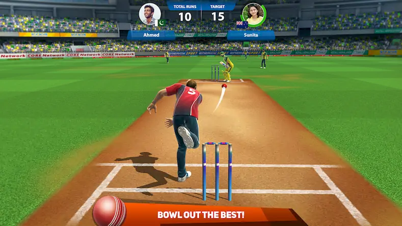 Скачать Cricket League [Взлом Бесконечные монеты и МОД Меню] версия 2.5.1 на Андроид