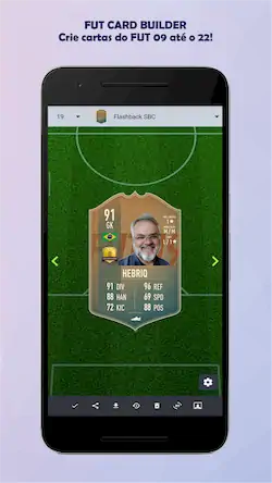 Скачать FUT Card Builder 23 [Взлом Много монет и МОД Меню] версия 0.5.3 на Андроид