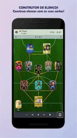 Скачать FUT Card Builder 23 [Взлом Много монет и МОД Меню] версия 0.5.3 на Андроид