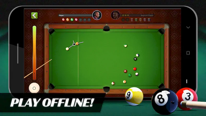 Скачать 8 Ball Billiards Offline Pool [Взлом Много монет и МОД Меню] версия 2.9.7 на Андроид