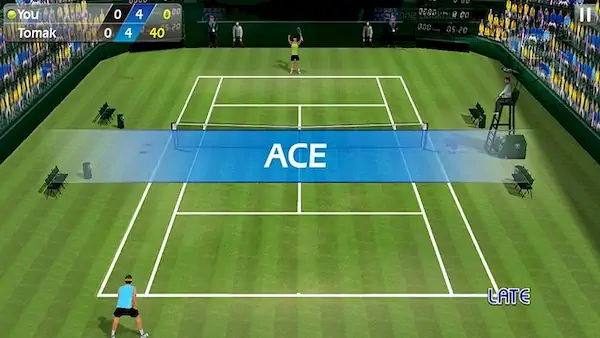 Скачать Теннис пальцем 3D - Tennis [Взлом Много денег и МОД Меню] версия 0.7.1 на Андроид