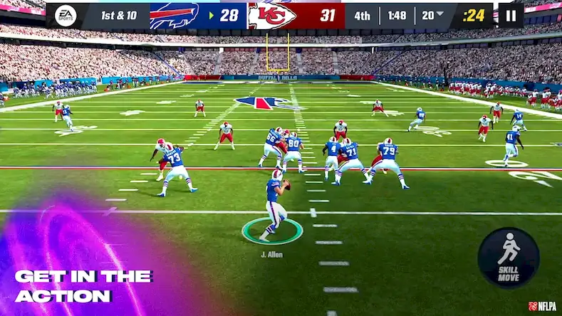 Скачать Madden NFL 24 Mobile Football [Взлом Бесконечные монеты и МОД Меню] версия 0.3.7 на Андроид