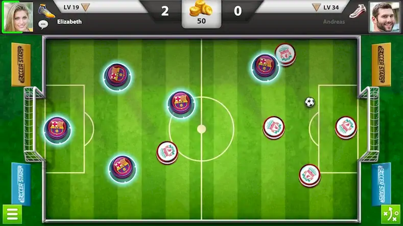 Скачать Soccer Stars: Football Kick [Взлом Бесконечные монеты и МОД Меню] версия 2.6.8 на Андроид