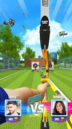 Скачать Archery Battle 3D [Взлом Много монет и МОД Меню] версия 0.4.4 на Андроид