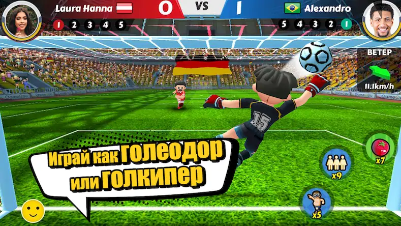 Скачать Perfect Kick2 -футбольная игра [Взлом Бесконечные монеты и МОД Меню] версия 1.5.3 на Андроид