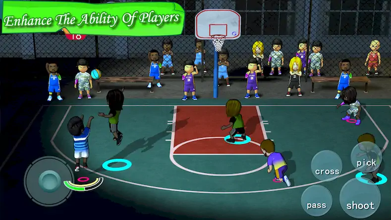 Скачать Street Basketball Association [Взлом на монеты и МОД Меню] версия 0.3.8 на Андроид