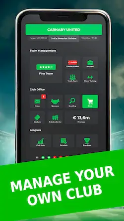 Скачать Club Boss 2024 - Football Game [Взлом Бесконечные монеты и МОД Меню] версия 1.9.3 на Андроид