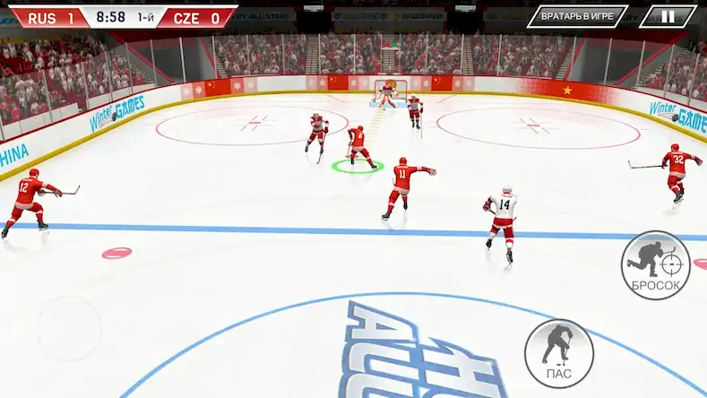 Скачать Hockey All Stars [Взлом на деньги и МОД Меню] версия 1.5.7 на Андроид