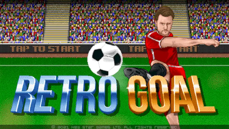 Скачать Retro Goal [Взлом на монеты и МОД Меню] версия 1.1.6 на Андроид
