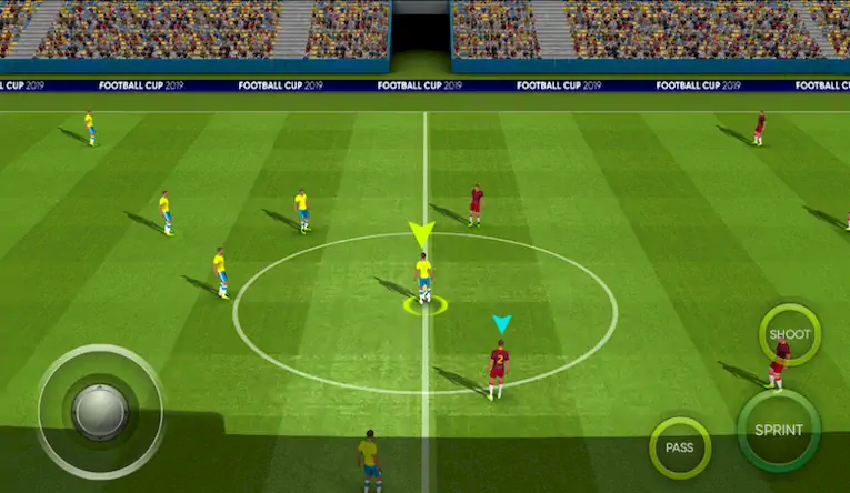 Скачать Dream Star League Soccer Cup [Взлом Много монет и МОД Меню] версия 1.3.1 на Андроид