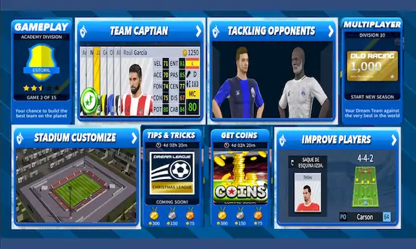 Скачать Dream Winner Soccer 2020 [Взлом Много денег и МОД Меню] версия 0.4.3 на Андроид