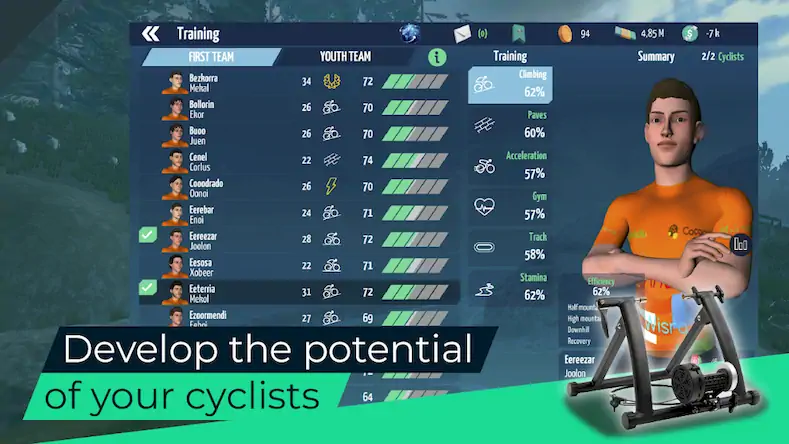 Скачать Live Cycling Manager 2023 [Взлом Бесконечные монеты и МОД Меню] версия 0.3.8 на Андроид