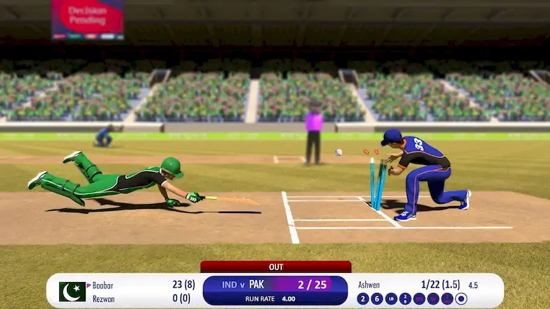 Скачать RVG Real World Cricket Game 3D [Взлом Много денег и МОД Меню] версия 0.8.3 на Андроид