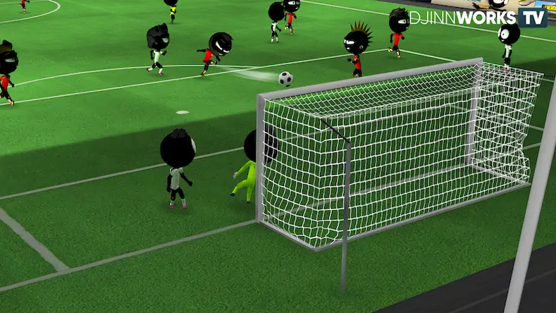 Скачать Stickman Soccer [Взлом Много монет и МОД Меню] версия 0.3.1 на Андроид