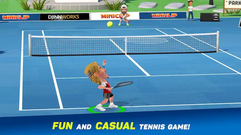 Скачать Mini Tennis: Perfect Smash [Взлом Много монет и МОД Меню] версия 1.4.3 на Андроид