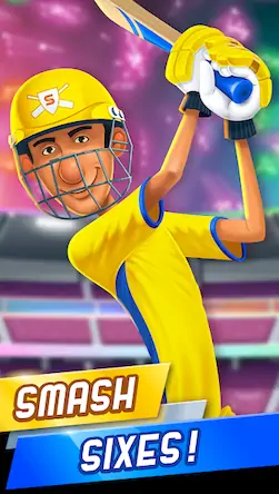 Скачать Stick Cricket Super League [Взлом Много денег и МОД Меню] версия 1.2.6 на Андроид