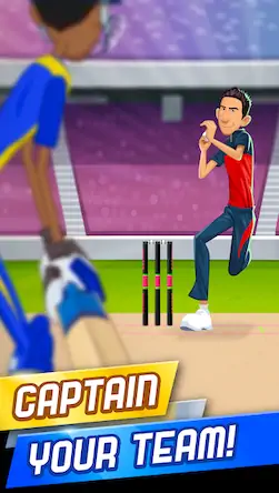 Скачать Stick Cricket Super League [Взлом Много денег и МОД Меню] версия 1.2.6 на Андроид