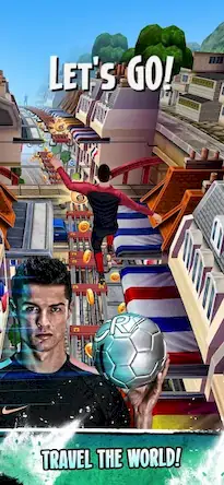 Скачать Cristiano Ronaldo: Kick'n'Run [Взлом на деньги и МОД Меню] версия 2.8.4 на Андроид