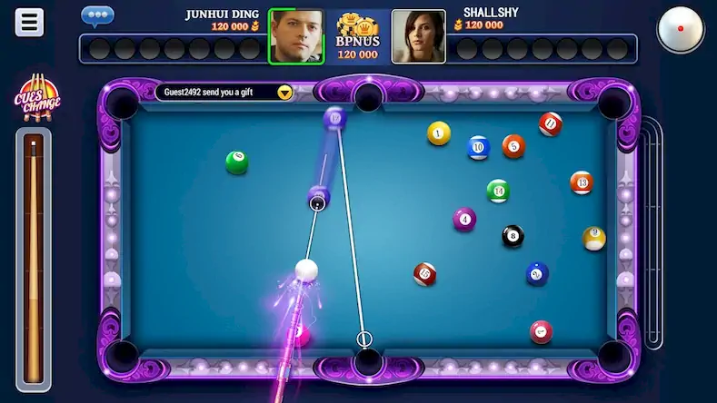 Скачать 8 Ball Blitz - Billiards Games [Взлом на деньги и МОД Меню] версия 2.1.7 на Андроид