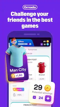 Скачать Omada - Make Sport Social [Взлом Много денег и МОД Меню] версия 2.1.5 на Андроид