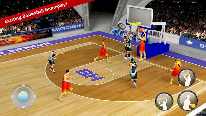 Скачать Basketball Games: Dunk & Hoops [Взлом Много монет и МОД Меню] версия 0.1.6 на Андроид