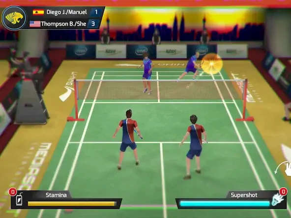 Скачать LiNing Jump Smash 15 Badminton [Взлом Бесконечные монеты и МОД Меню] версия 2.7.1 на Андроид
