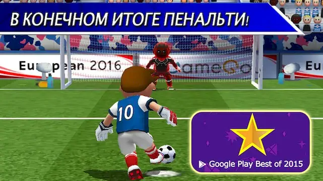 Скачать Perfect Kick - футбол [Взлом на деньги и МОД Меню] версия 0.5.9 на Андроид