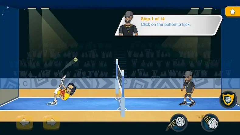 Скачать Футбол Spike: Волейбол Игра [Взлом Бесконечные монеты и МОД Меню] версия 0.3.2 на Андроид