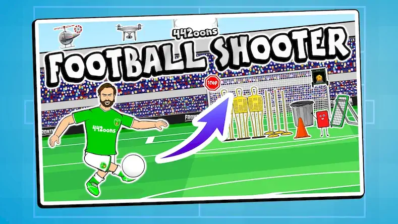 Скачать 442oons Football Shooter [Взлом Много денег и МОД Меню] версия 2.5.6 на Андроид