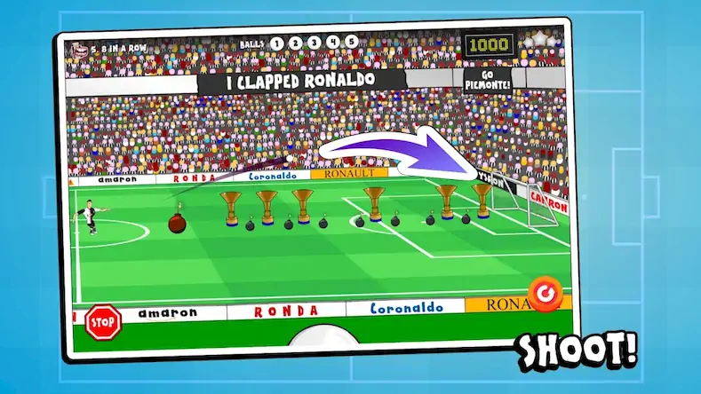 Скачать 442oons Football Shooter [Взлом Много денег и МОД Меню] версия 2.5.6 на Андроид