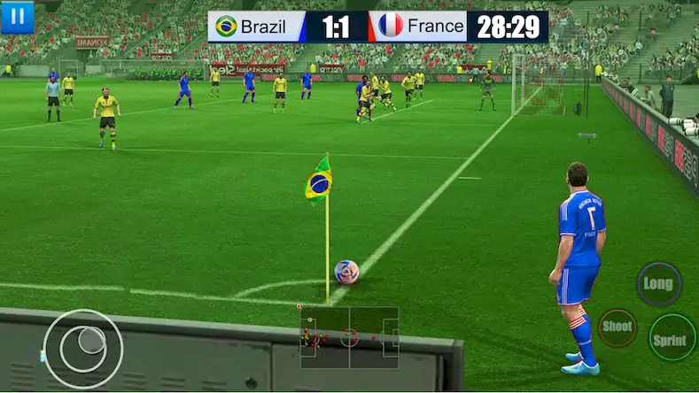 Скачать Football Soccer World Cup 2023 [Взлом Бесконечные монеты и МОД Меню] версия 0.6.2 на Андроид
