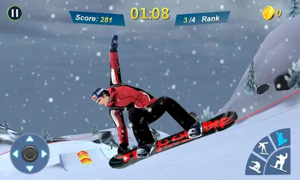Скачать Snowboard Master 3D [Взлом Бесконечные монеты и МОД Меню] версия 1.7.3 на Андроид