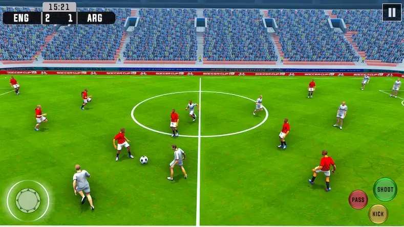 Скачать Football Games Champion League [Взлом Много денег и МОД Меню] версия 1.5.2 на Андроид