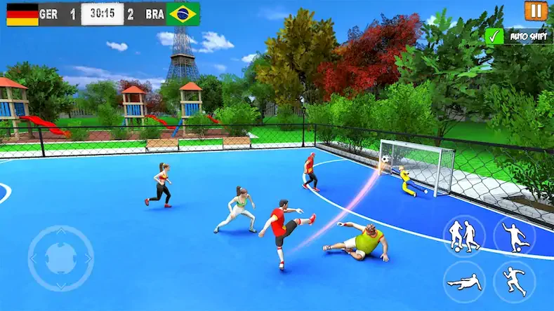 Скачать Street Football: Futsal Games [Взлом Бесконечные монеты и МОД Меню] версия 0.1.1 на Андроид