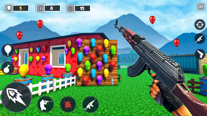 Скачать Air Balloon Shooting Game [Взлом Бесконечные монеты и МОД Меню] версия 2.9.2 на Андроид