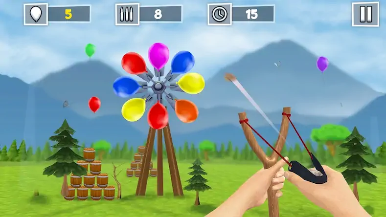 Скачать Air Balloon Shooting Game [Взлом Бесконечные монеты и МОД Меню] версия 2.9.2 на Андроид