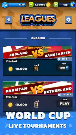 Скачать Cricket Clash World Cup [Взлом Бесконечные монеты и МОД Меню] версия 2.9.6 на Андроид