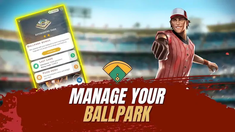 Скачать Astonishing Baseball Manager [Взлом на монеты и МОД Меню] версия 1.1.8 на Андроид