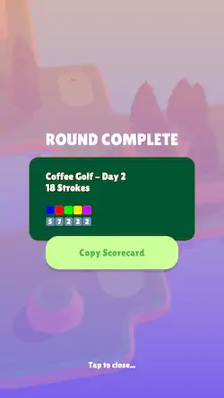 Скачать Coffee Golf [Взлом Бесконечные деньги и МОД Меню] версия 1.8.6 на Андроид