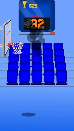 Скачать One Touch Dunk [Взлом Много монет и МОД Меню] версия 0.9.5 на Андроид