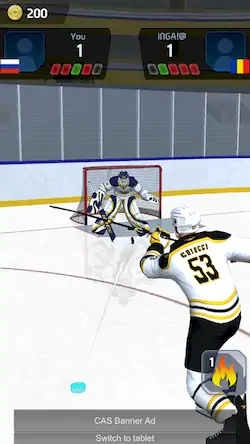 Скачать Hockey Game Stars 3D [Взлом на деньги и МОД Меню] версия 1.2.9 на Андроид