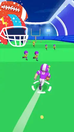 Скачать Rugby Runner-Touchdown Derby [Взлом на деньги и МОД Меню] версия 1.6.3 на Андроид