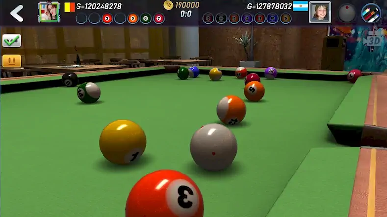 Скачать Real Pool 3D 2 [Взлом Бесконечные монеты и МОД Меню] версия 2.3.2 на Андроид