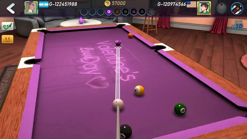 Скачать Real Pool 3D 2 [Взлом Бесконечные монеты и МОД Меню] версия 2.3.2 на Андроид