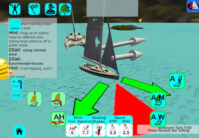 Скачать 2Sail Sailing Simulator [Взлом на деньги и МОД Меню] версия 1.3.3 на Андроид