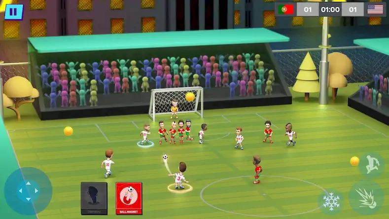 Скачать Indoor Futsal: Mobile Soccer [Взлом Бесконечные монеты и МОД Меню] версия 0.8.5 на Андроид