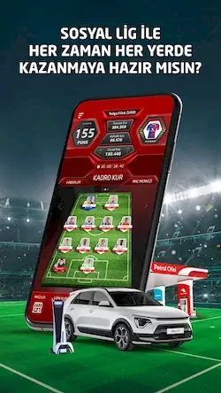 Скачать Sosyal Lig - Futbol Oyunu [Взлом на деньги и МОД Меню] версия 1.2.1 на Андроид