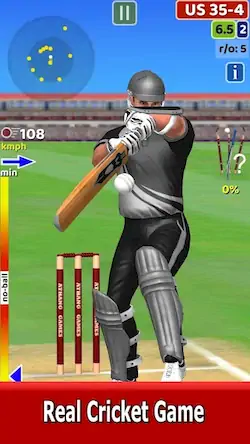 Скачать Cricket World Domination [Взлом на монеты и МОД Меню] версия 0.4.6 на Андроид