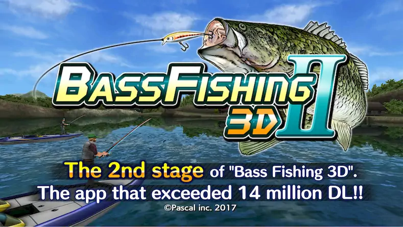 Скачать Bass Fishing 3D II [Взлом Бесконечные монеты и МОД Меню] версия 0.5.7 на Андроид